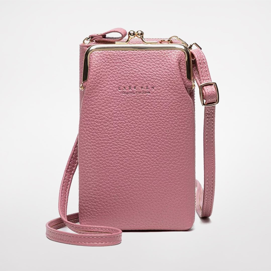 Womens Leather Phone Crossbody Bag Wallet Shoulder Purse