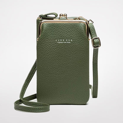 Womens Leather Phone Crossbody Bag Wallet Shoulder Purse