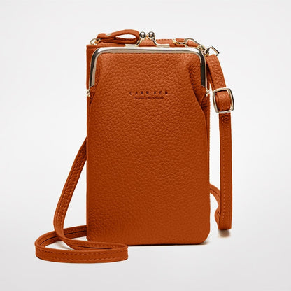Womens Leather Phone Crossbody Bag Wallet Shoulder Purse