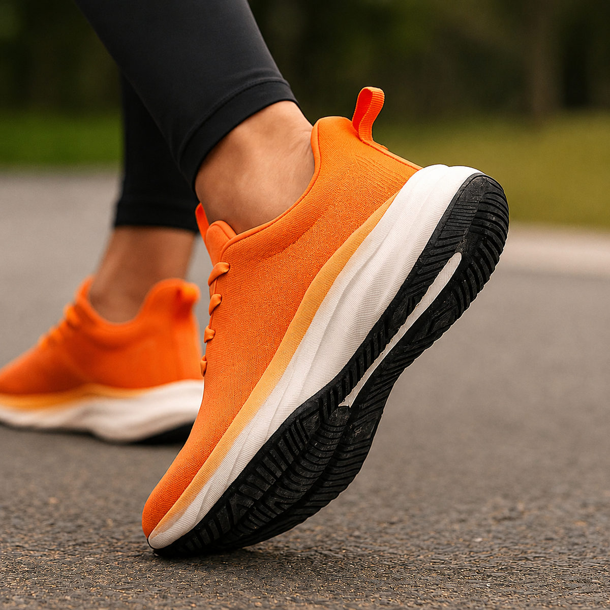 Lichte sneakers voor dames met demping, ademende wandelschoenen