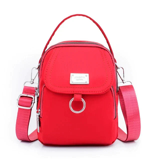 Womens Nylon Crossbody Bag Lightweight Travel Shoulder Handbag