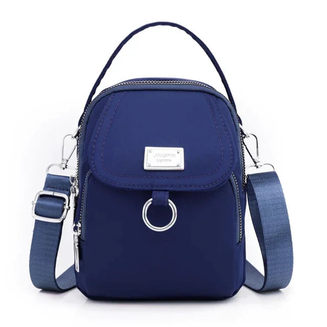 Womens Nylon Crossbody Bag Lightweight Travel Shoulder Handbag