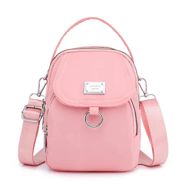 Womens Nylon Crossbody Bag Lightweight Travel Shoulder Handbag
