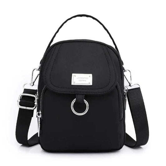 Womens Nylon Crossbody Bag Lightweight Travel Shoulder Handbag
