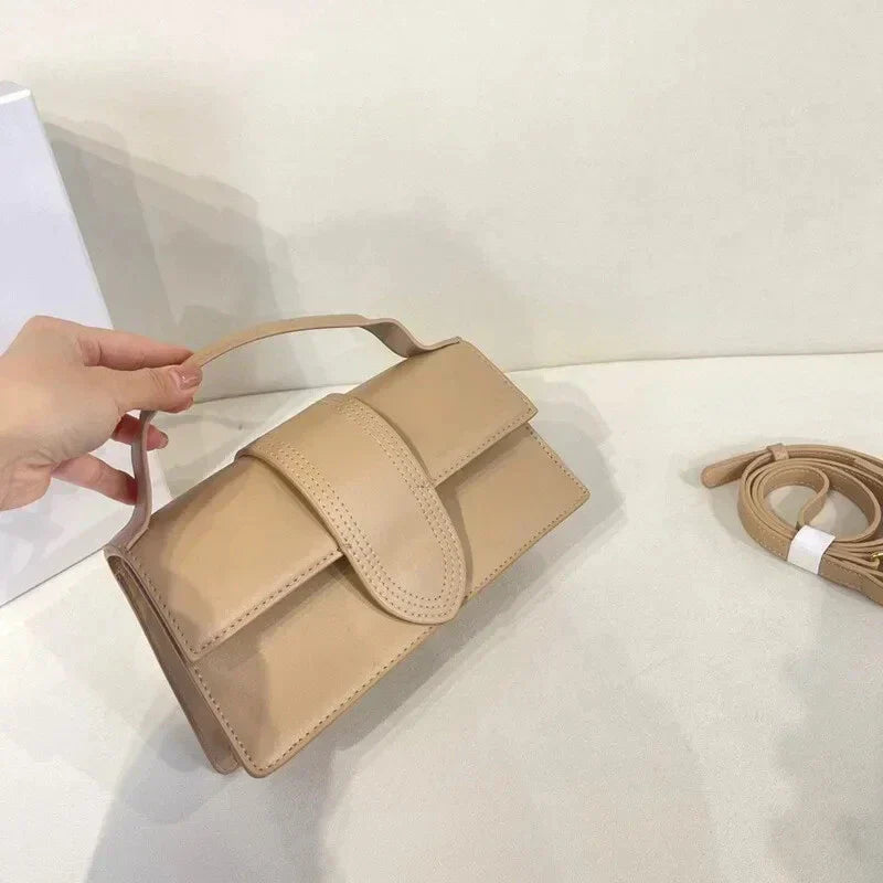 Womens PU Leather Crossbody Shoulder Handbag Organizer