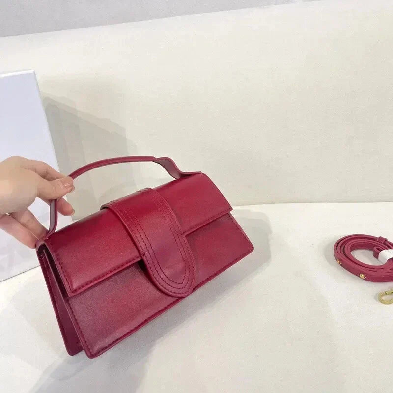 Womens PU Leather Crossbody Shoulder Handbag Organizer