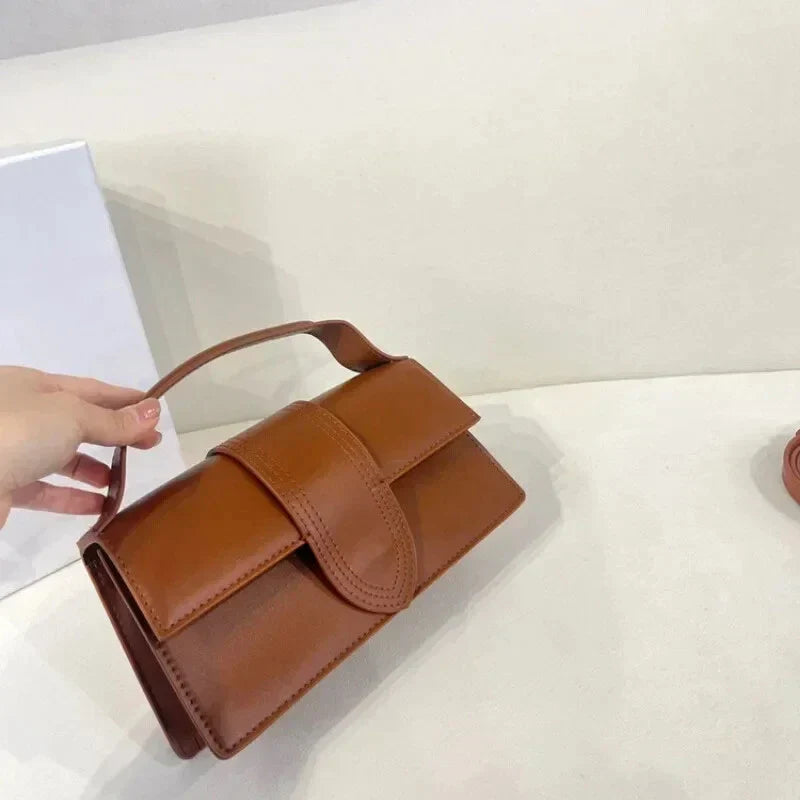 Womens PU Leather Crossbody Shoulder Handbag Organizer