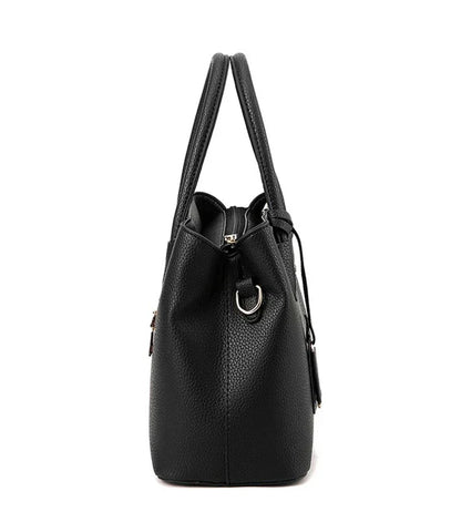 Plaid PU Leather Shoulder Handbag for Women