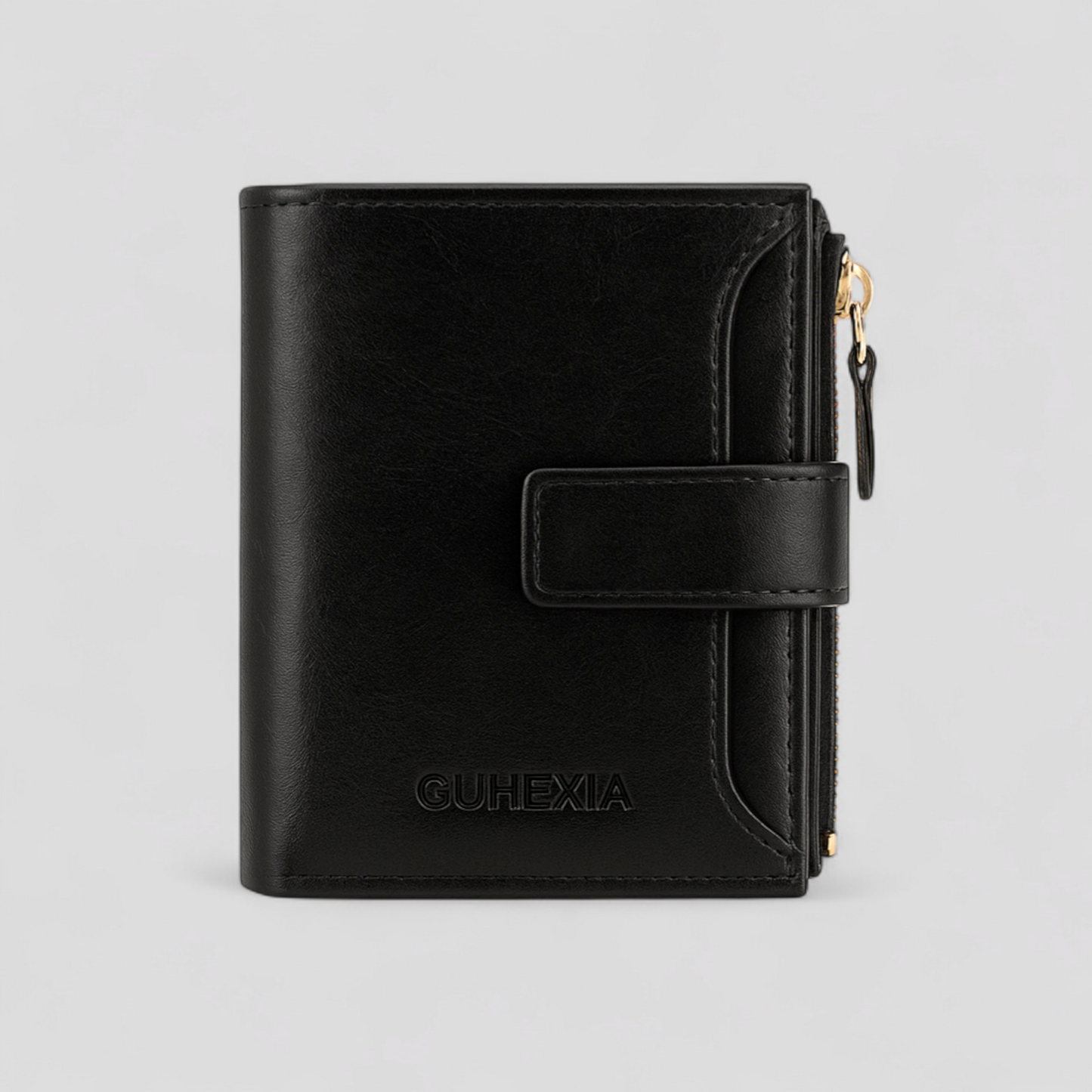 Womens RFID Leather Wallet Zip Card Holder Purse