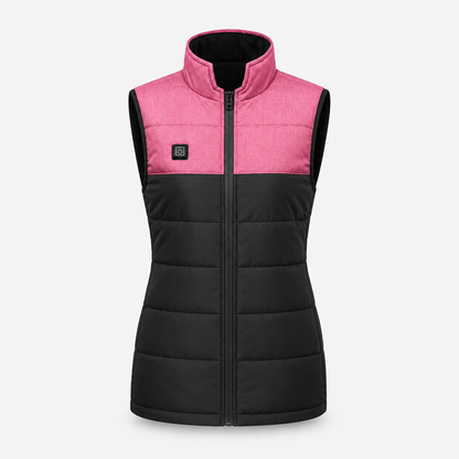 Women's Rechargeable Heated Vest with Adjustable Temperature for Cold Weather