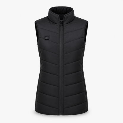 Women's Rechargeable Heated Vest with Adjustable Temperature for Cold Weather