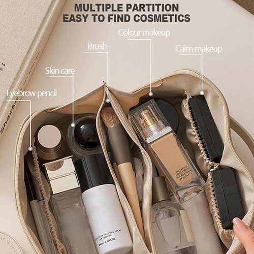 Women's Travel Cosmetic Organizer Bag Large Capacity