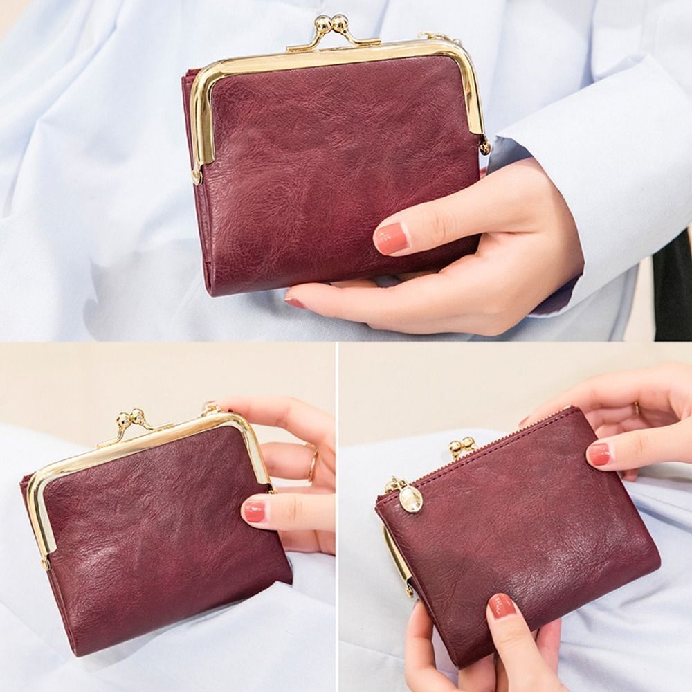 Womens Wallet Card Holder Clutch Leather Style Organizer Purse