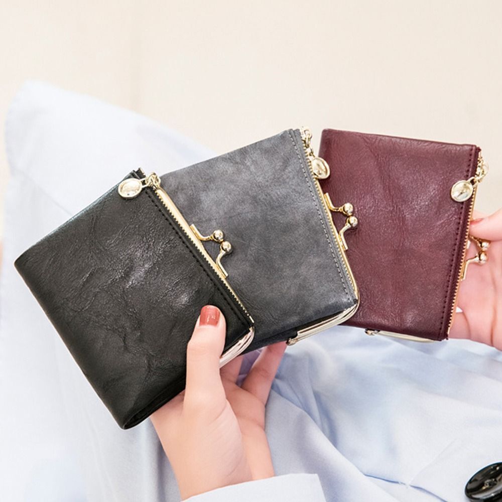 Womens Wallet Card Holder Clutch Leather Style Organizer Purse