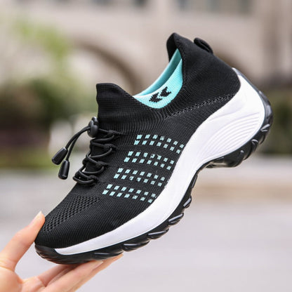 Women's Wide Toe Box Cushioned Sneakers Comfortable Everyday Footwear