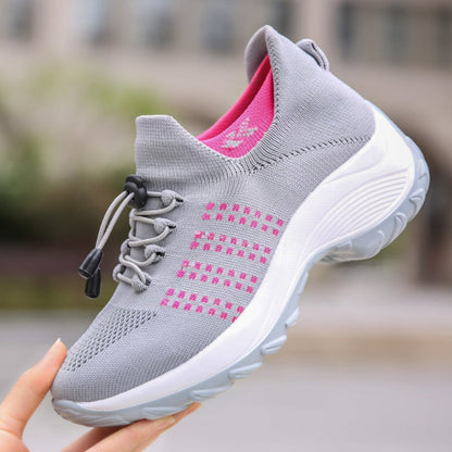 Women's Wide Toe Box Cushioned Sneakers Comfortable Everyday Footwear