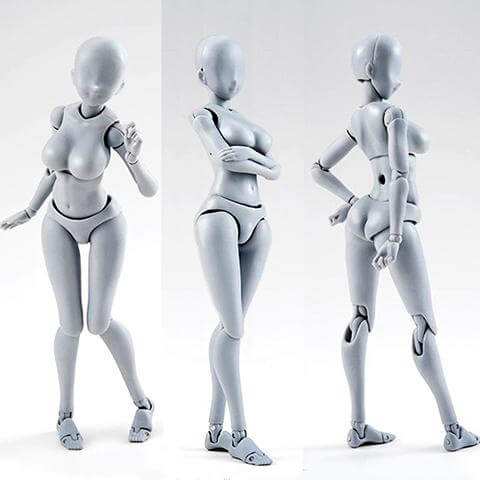 Wooden Artist Mannequin Figure for Drawing Pose Reference Model