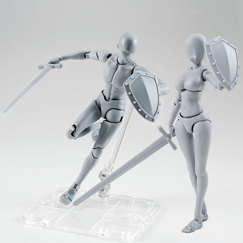 Wooden Artist Mannequin Figure for Drawing Pose Reference Model