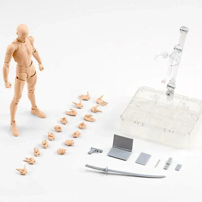 Wooden Artist Mannequin Figure for Drawing Pose Reference Model
