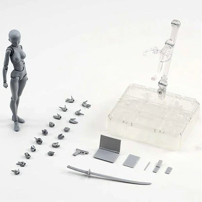 Wooden Artist Mannequin Figure for Drawing Pose Reference Model