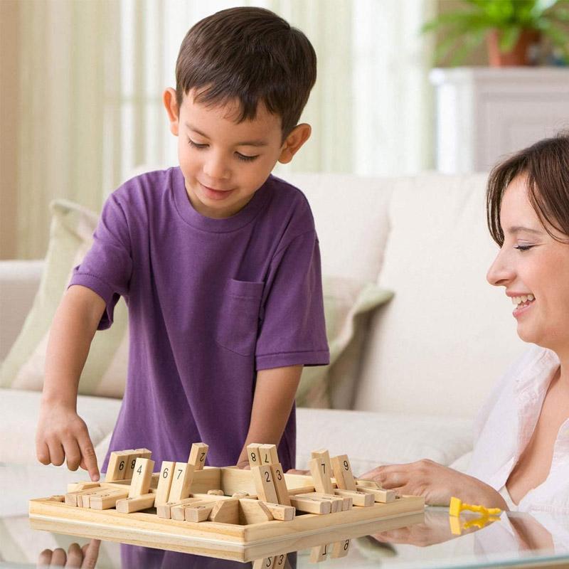Wooden Dice Family Board Game Fun Party Table Game