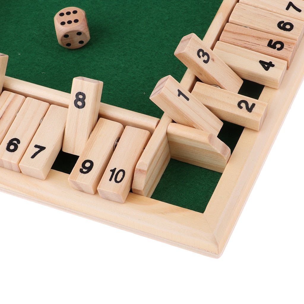 Wooden Dice Family Board Game Fun Party Table Game