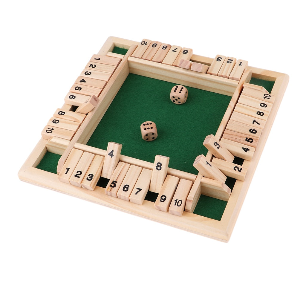 Wooden Dice Family Board Game Fun Party Table Game