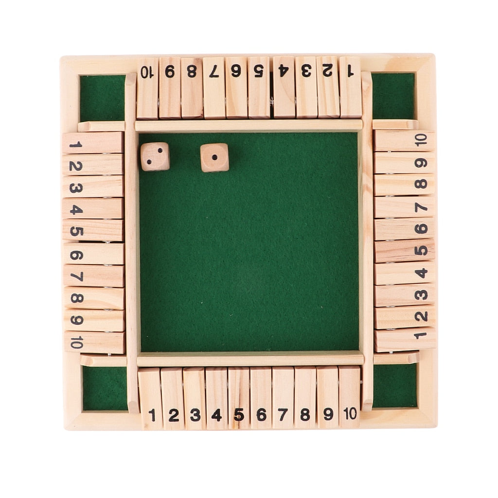 Wooden Dice Family Board Game Fun Party Table Game