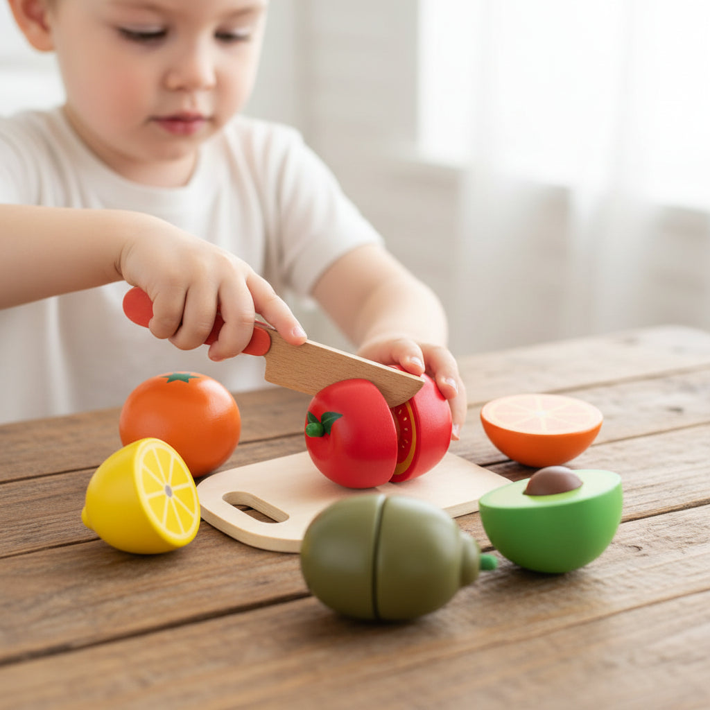 Wooden Montessori Sorting Toy Fine Motor Skills Set