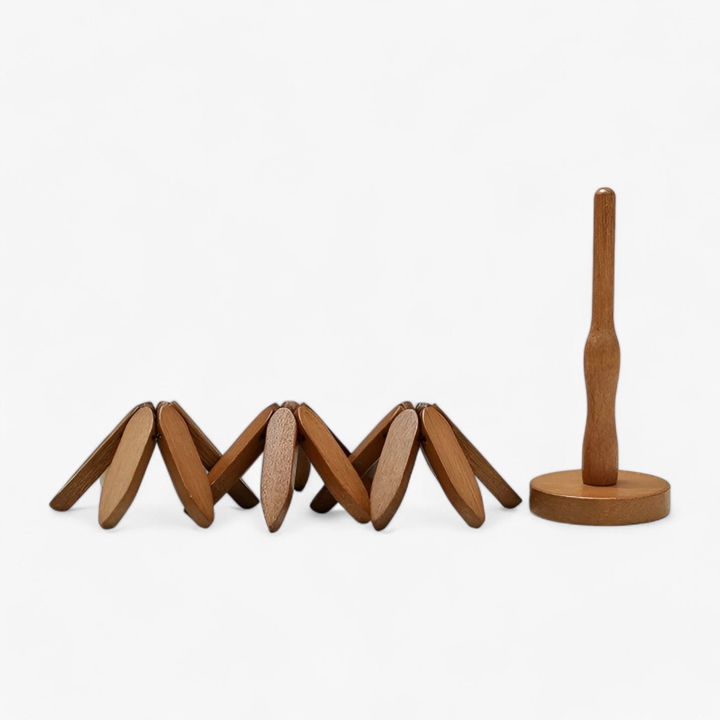 Wooden Table Coasters Walnut Heat Resistant Pot Holder Mats