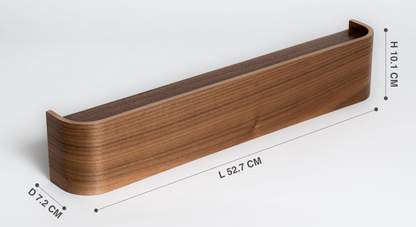 Wooden Wall Coat Rack Modern Entryway Storage Organizer