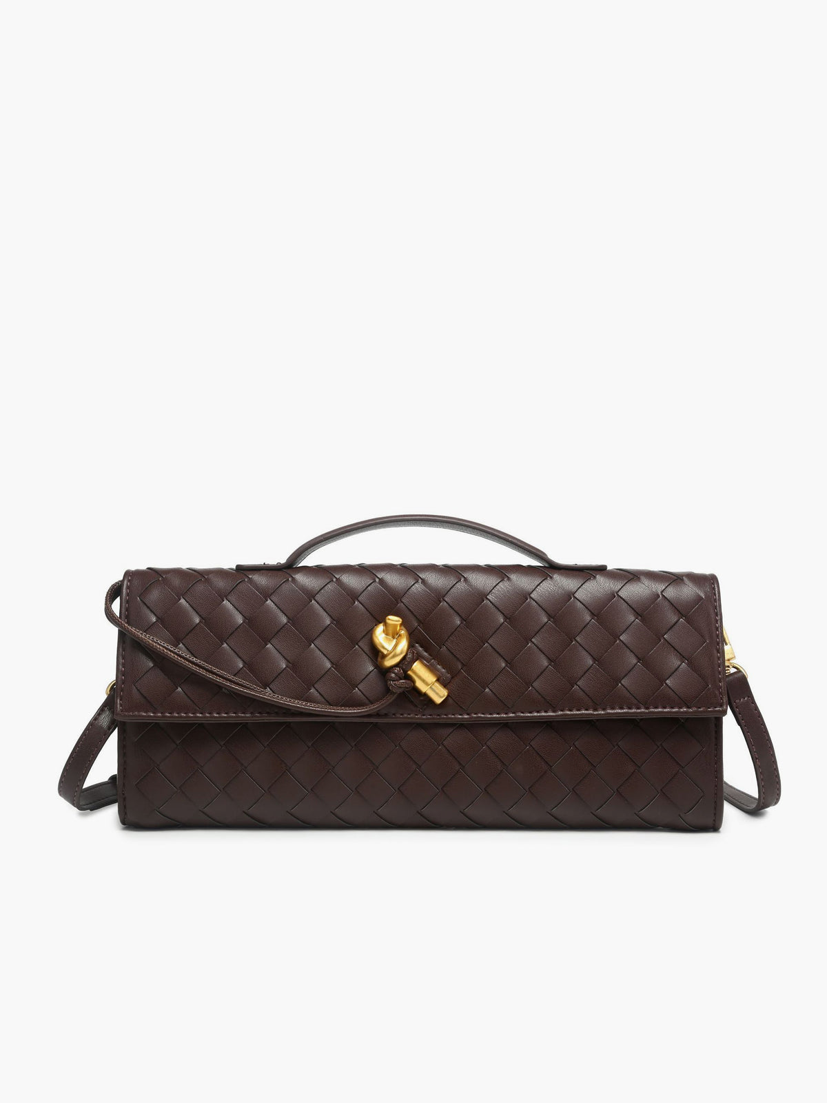 Woven Shoulder Bag Casual Crossbody Handbag Everyday Tote