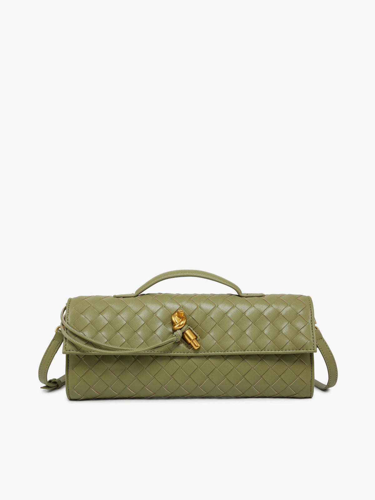 Woven Shoulder Bag Casual Crossbody Handbag Everyday Tote