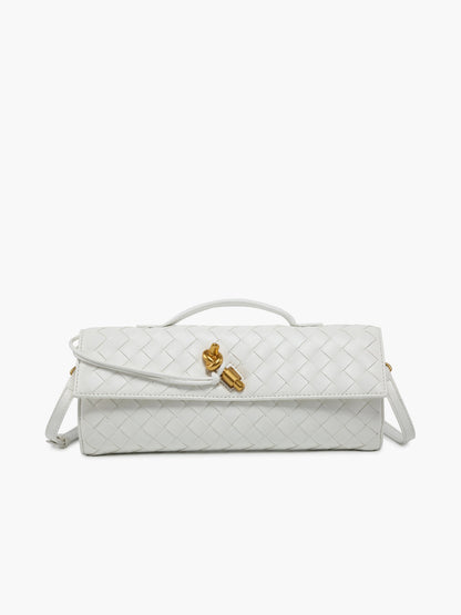 Woven Shoulder Bag Casual Crossbody Handbag Everyday Tote