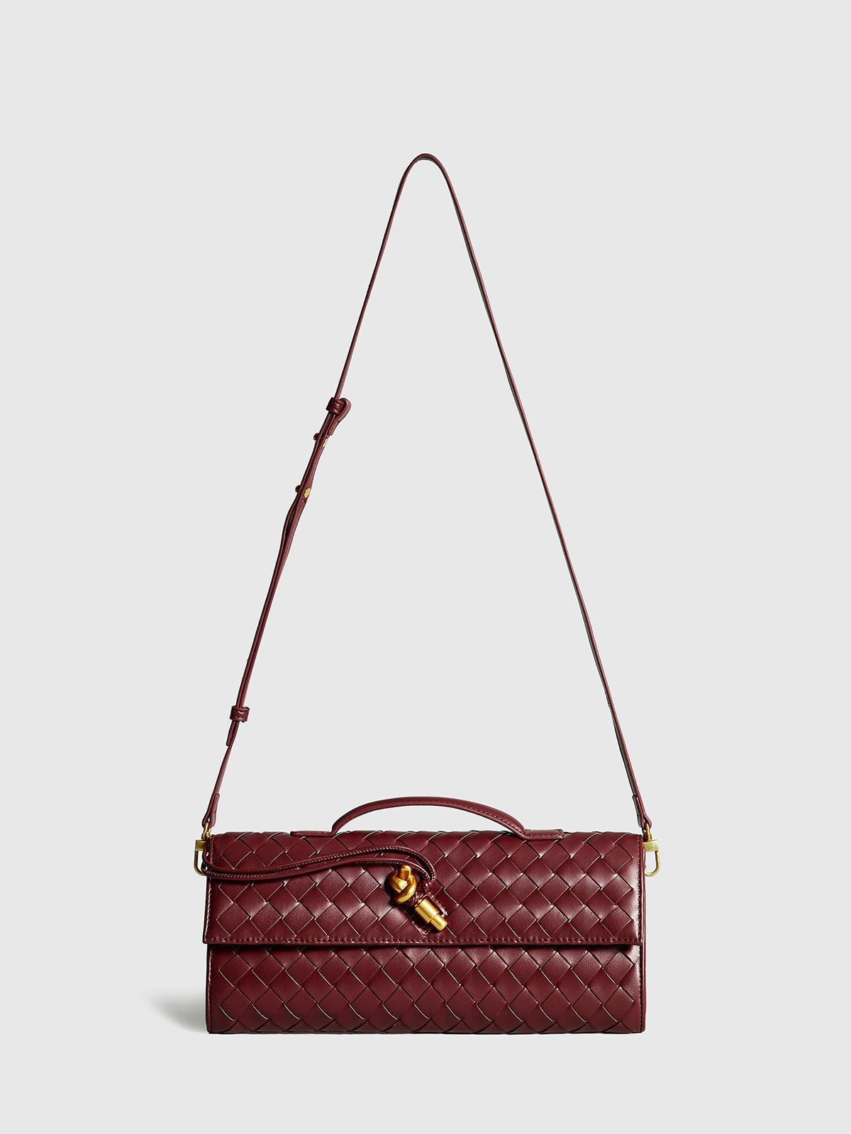 Woven Shoulder Bag Casual Crossbody Handbag Everyday Tote