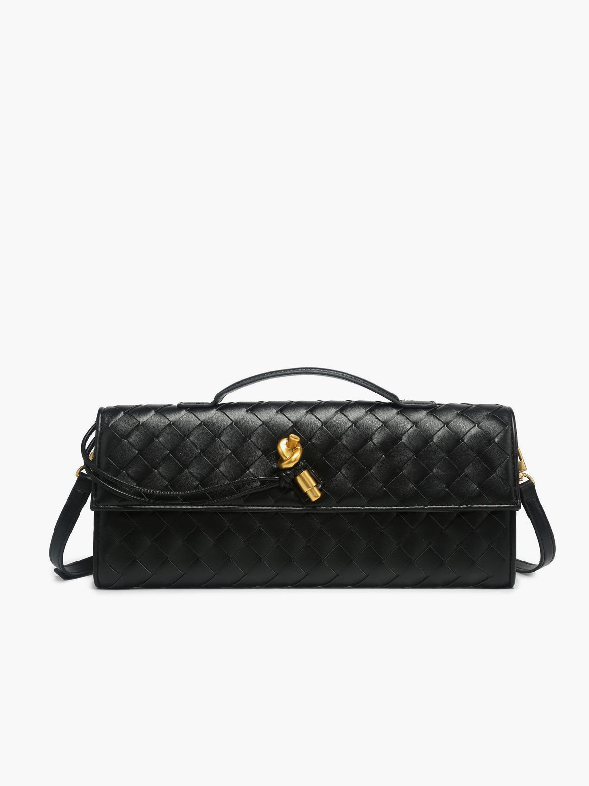 Woven Shoulder Bag Casual Crossbody Handbag Everyday Tote