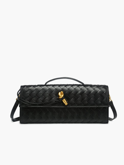 Woven Shoulder Bag Casual Crossbody Handbag Everyday Tote