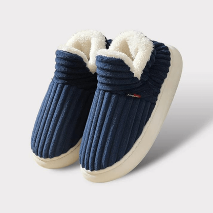 Men's Outdoor Plush Slippers Slip On Casual Footwear